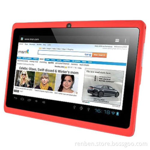 7-inch Tablet PC, Google's Android 4.0, DDR3 512MB RAM, 3.7V, 1,800mAh Li-polymer Battery